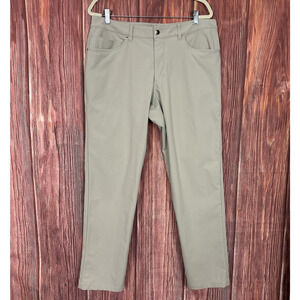 Lululemon ABC Pant Khaki Mens Size 36 x 31 inseam